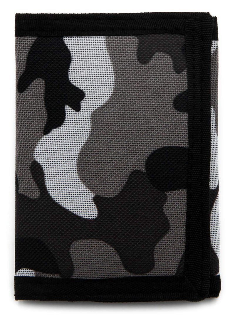 JONYEE Kids Wallet for Boys and Girls, Novelty Wallet for Boys Ages 5-7, Camo Teen Wallet for Kids Birthday Gifts (Gray) - Image 3
